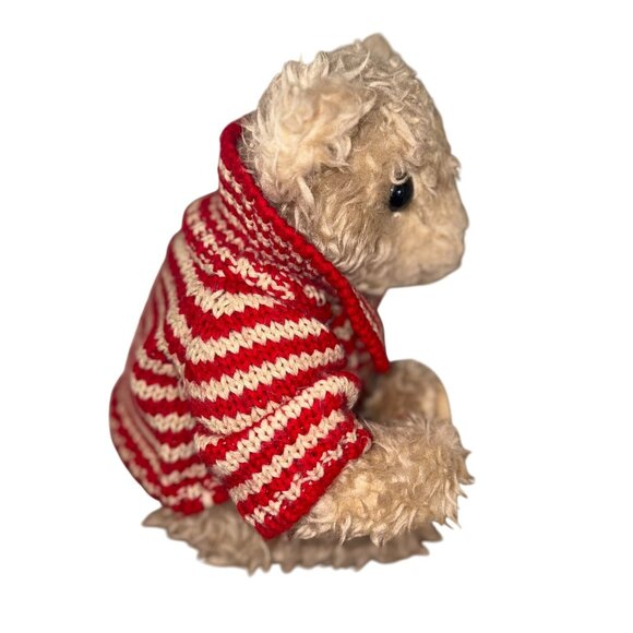 VTG 1995 GIORGIO TEDDY BEAR BEVERLY HILLS STUFFED ANIMAL PLUSH 10" W/ SWEATER - Picture 3 of 8